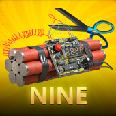 Nine cards game icon for 888 casino